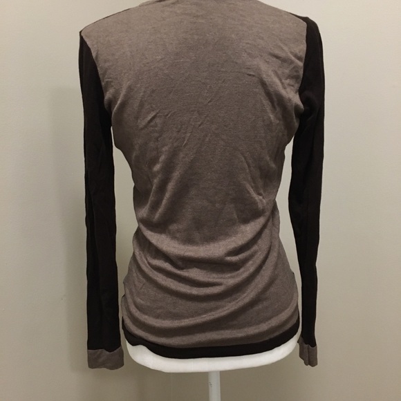 Gerard Darel Brown thin sweater - Picture 3 of 3